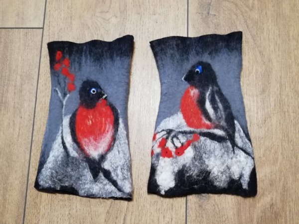 Veltos riešinės "Sniegenos" 2