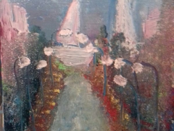 white sails - Acrylic painting