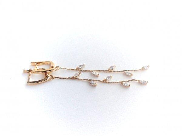 Earrings "Twig" 3