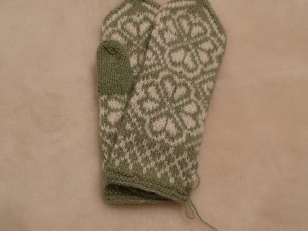 kumstines vilnones pirstines 5 - Gloves & mittens