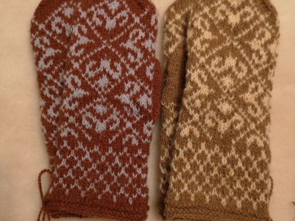 kumstines vilnones pirstines 7 - Gloves & mittens