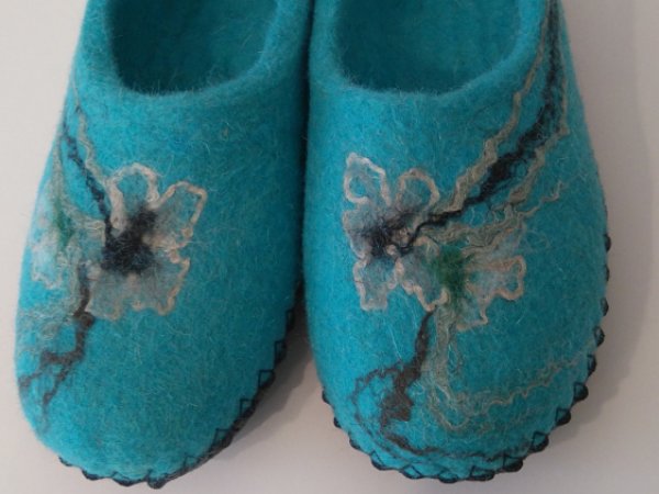 Veltos šlepetės "Našlaitėlė" - Shoes & slippers