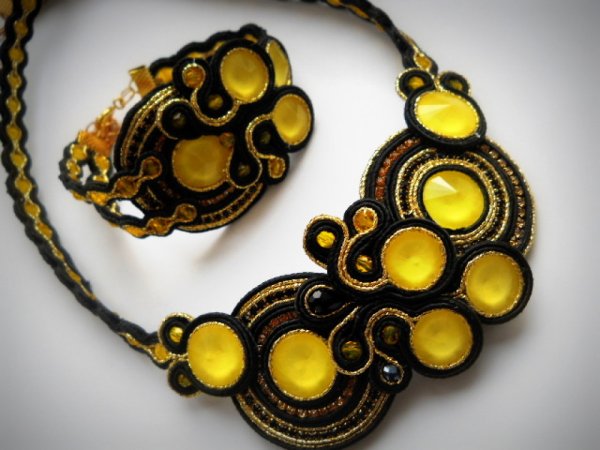 sutažo komplektas "Nakties tyloje" - Soutache