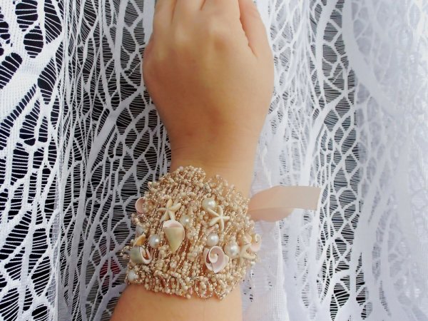 freeform bracelet "Sea Fest" 3