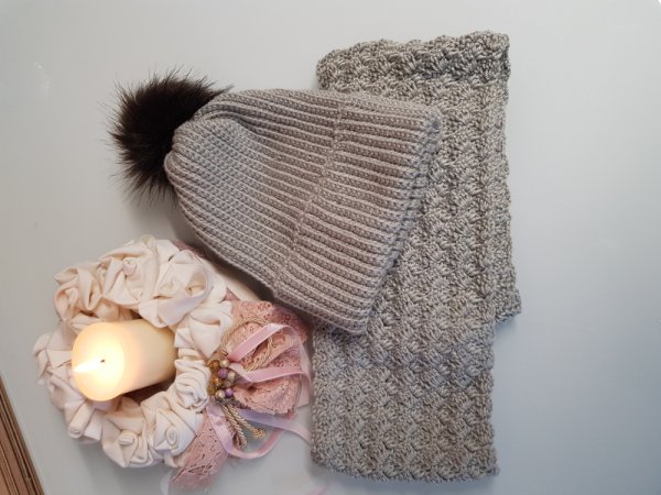 Kepurė pilka - Hats 