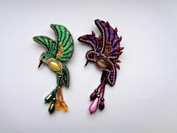 Sagė Kolibris 2 - Brooches