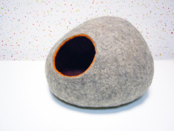 Two color cat bed BUBBLE 3