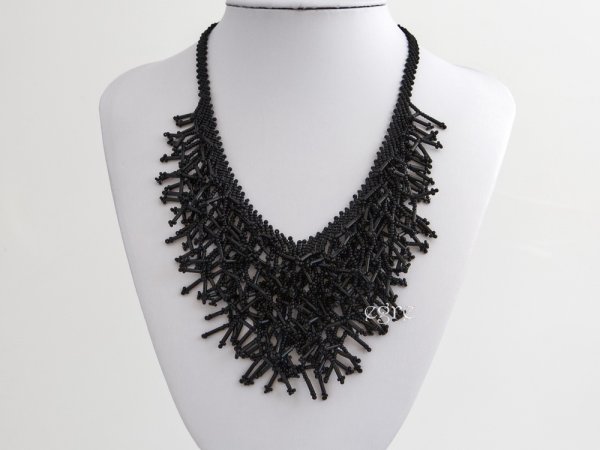 Necklace Nero - Biser