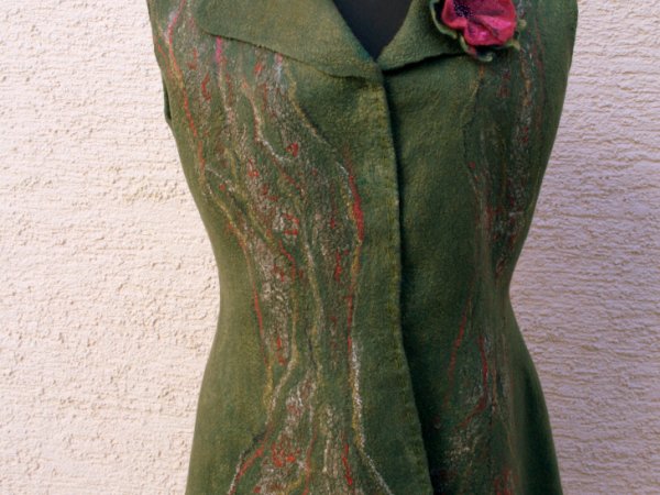 Velta liemenė ,,VASARIO ŽALUMA,, - Blouses & jackets