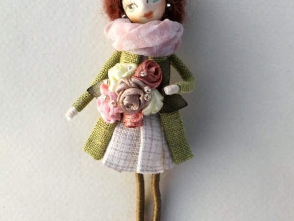 Sagė lėlytė Pavasario damutė - Accessory