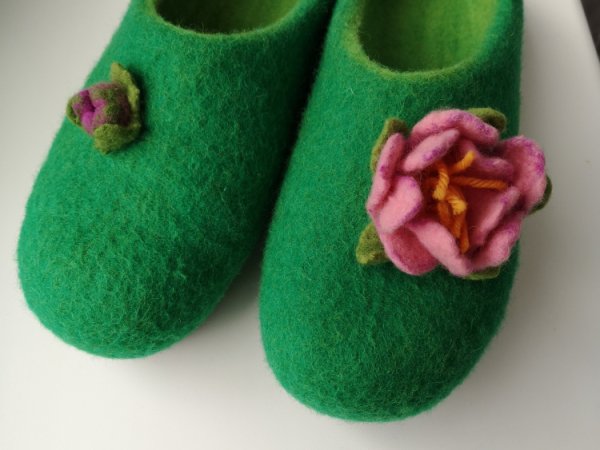 Šlepetaitės Gėlytė su pumpuru - Shoes & slippers