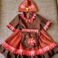 Chicken, hen carnival costume for girl - Other clothing - sewing