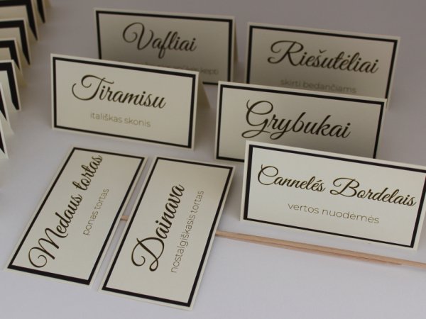 stalo dekoracijos "ruda+gelsva" 2