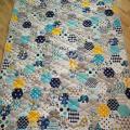 Handmade quilt for a boy 2 - For interior - sewing