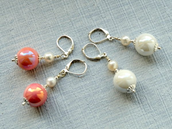 Vasariški lengvučiai auskariukai - Earrings