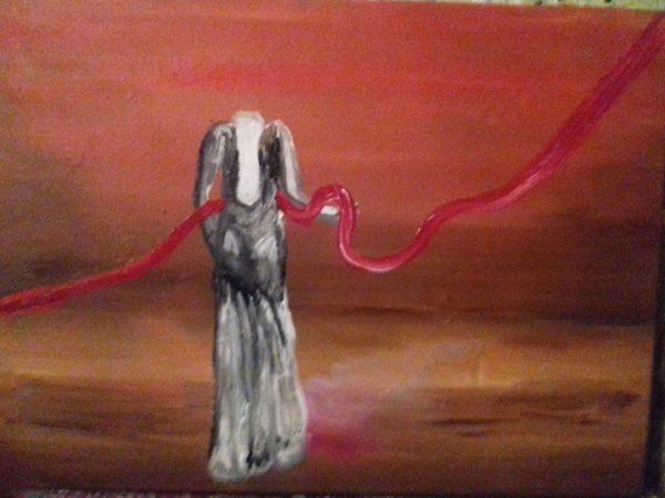 winner - Acrylic painting