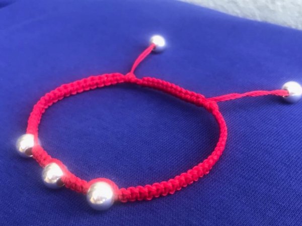 Bracelet with silver details 2
