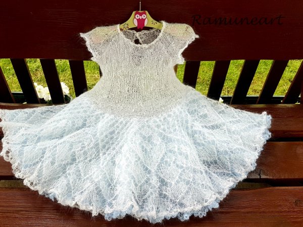 Trisluoksnė suknytė krikštynoms - Baptism clothes