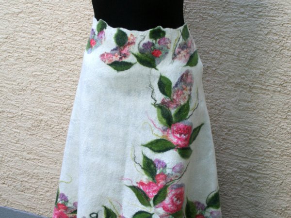 Veltas sijonukas ,,GRAŽUOLĖ   VASARA ,, - Skirts