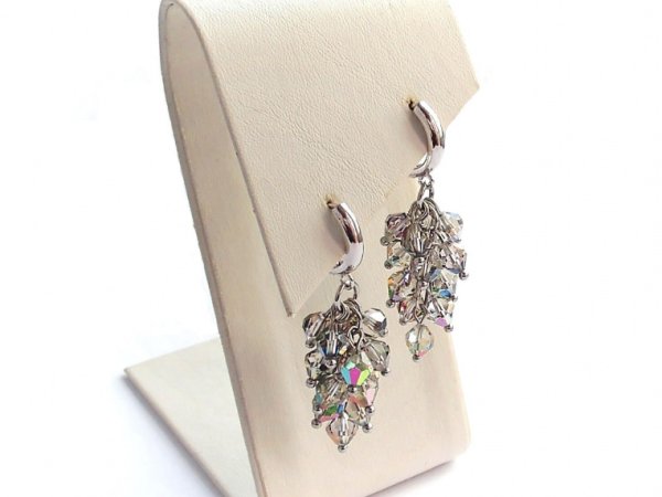 Earrings "Silver Shade currants" - Earrings