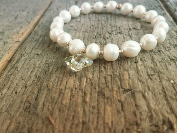 Perlai ir swarovski - Bracelets