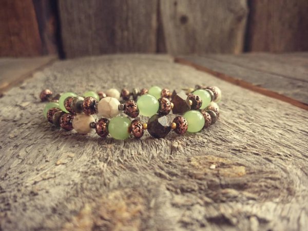 Apyrankė - vėrinys  "Gaivuma" - Bracelets
