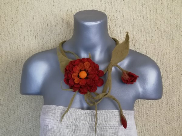 Veltas papuošalas " Rudeninis" - Necklaces