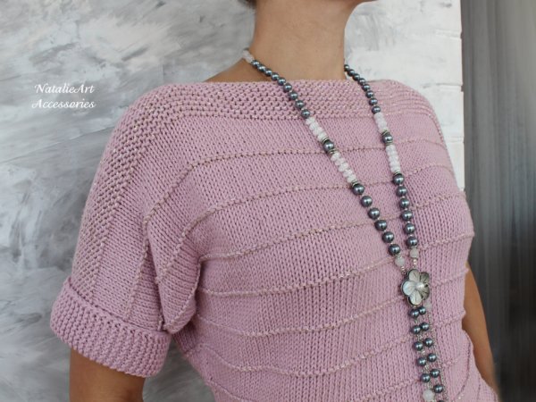 Medvilnins megztukas - Blouses & jackets