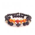 Lava bracelets complect - Kits - beadwork