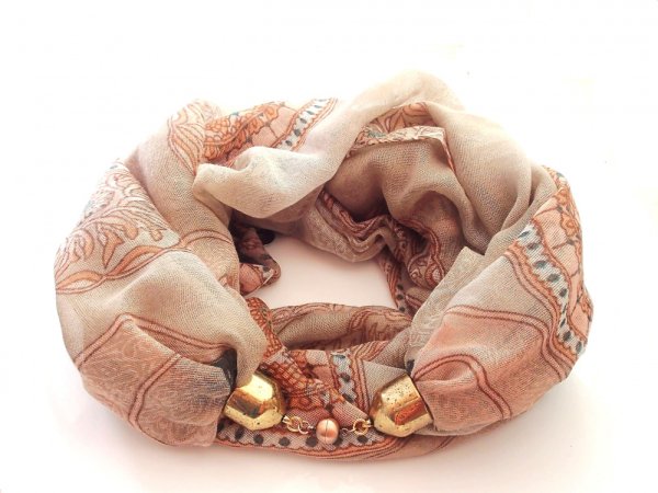 Scarf "Caramel" 3