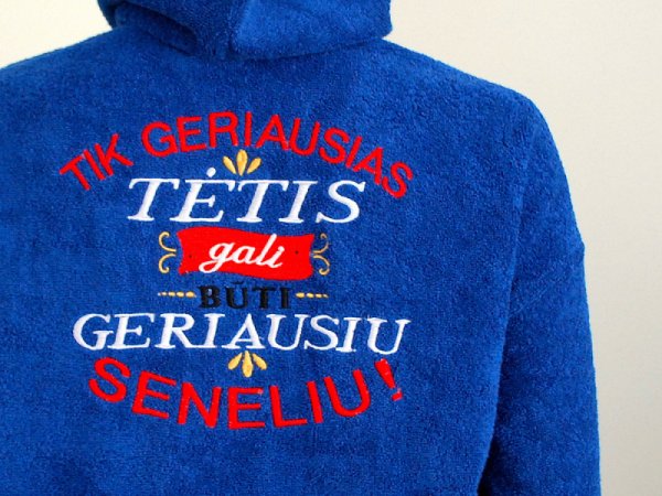 Dovana geriausiam seneliui - chalatas seneliui 1