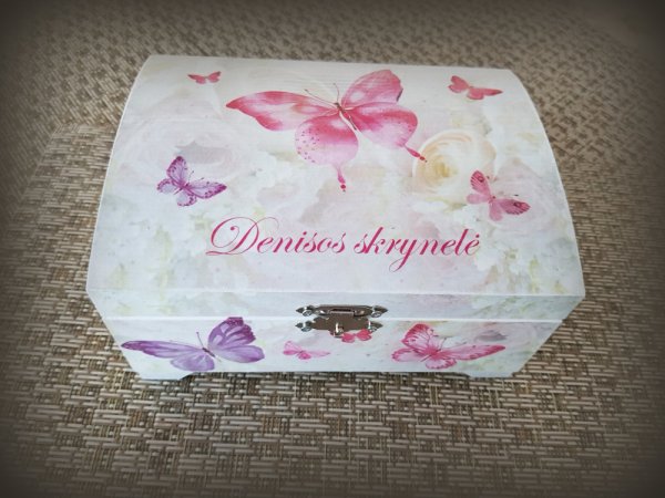 Skrynelė papuošalams - Decoupage