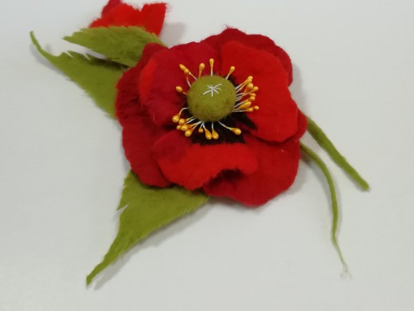 Velta sagė "Aguona" - Brooches