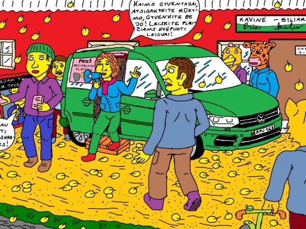 Kėžių kaimo mokykloje Karolina kovoja su rūkymo plitimu 7 - Kompiuterinė grafika
