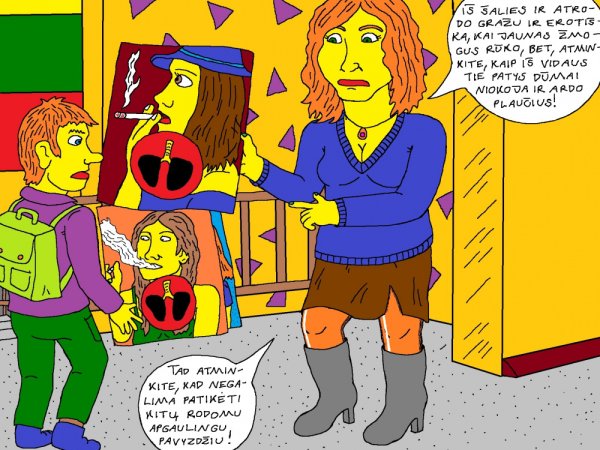 Kėžių kaimo mokykloje Karolina kovoja su rūkymo plitimu 8 - Kompiuterinė grafika