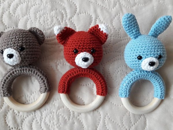 Kramtukai-barškučiai - Dolls & toys