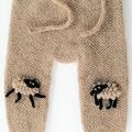 leggins 100% wool - Children clothes - knitwork