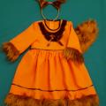 Squirrel Carnival Costume for Girl - Other clothing - sewing
