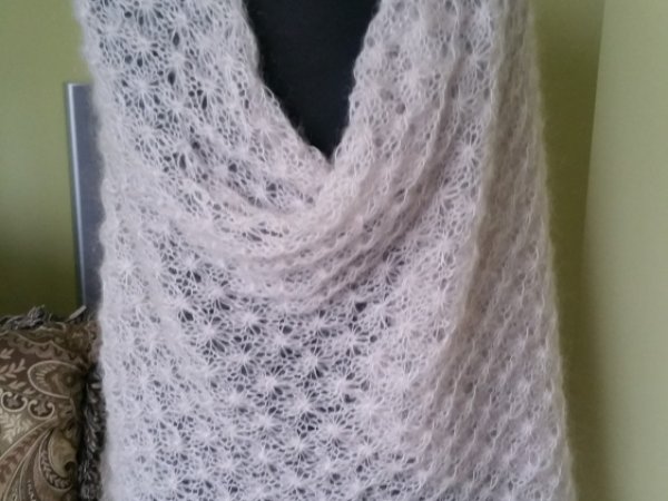 Virbalais megztas šalis - Wraps & cloaks
