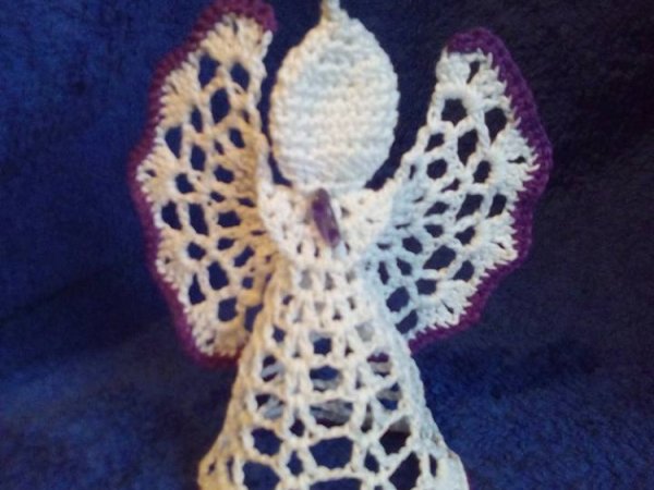 Violet angel "Ametist" - Lace