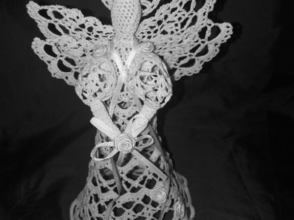 Crochet Christmas Angels - Lace