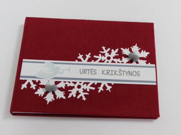 linkėjimų knygelė "Kalėdinė" - Albums & notepads