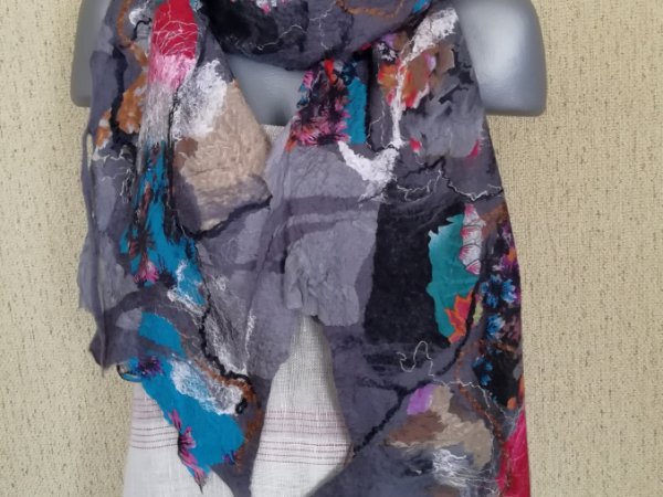 Veltas "pakvaišęs" šalis - Scarves & shawls
