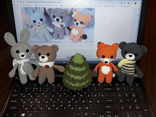 Miško gyventojai - Dolls & toys
