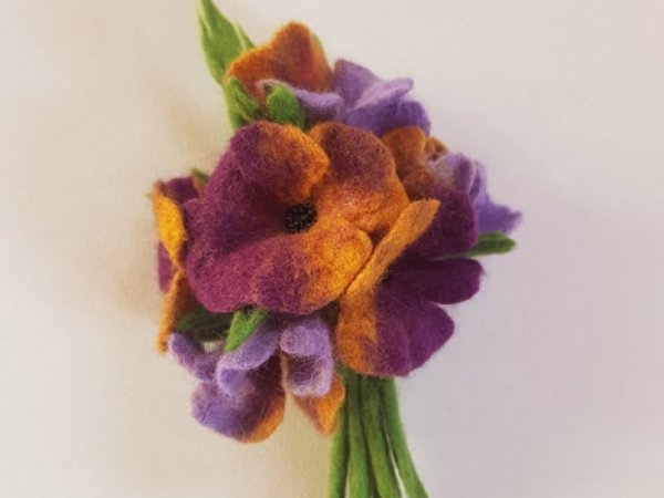 Sagė "Našlaitės" - Flowers