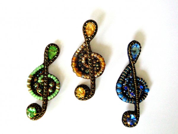 Sage Smuiko raktas - Brooches