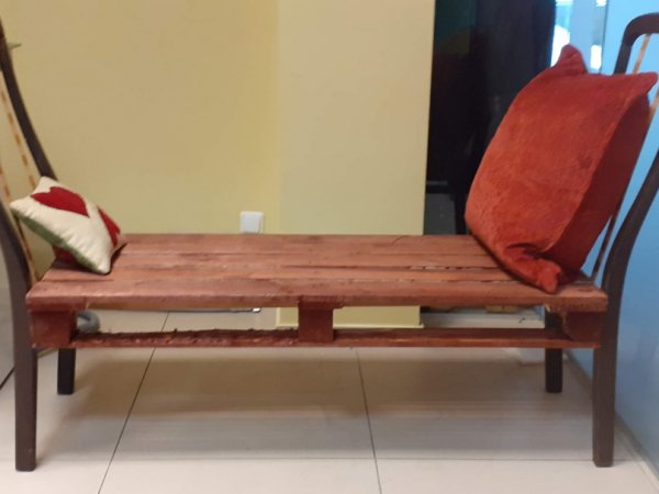 Rustic bench - For interior