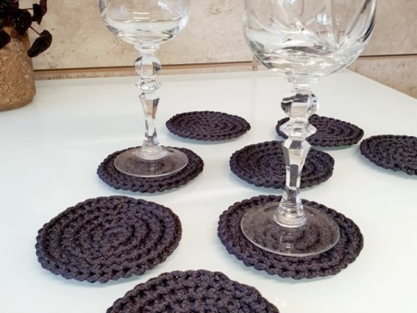Nerti padėkliukai šampano taurėms - Lace