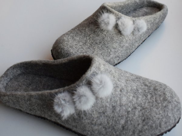 Pilki bumbuloukai - Shoes & slippers