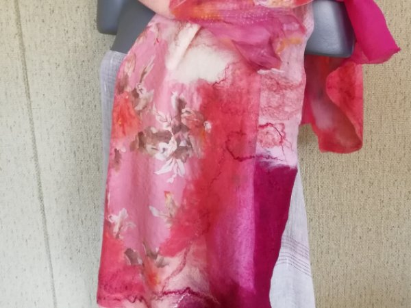 Veltas šikas "Rožinės svajos" - Scarves & shawls